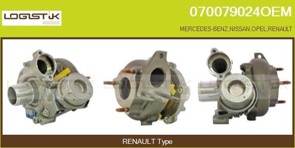 LGK 070079024OEM - Turbocompresseur, suralimentation droxauto.com