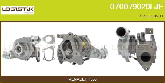 LGK 070079020LJE - Turbocompresseur, suralimentation droxauto.com