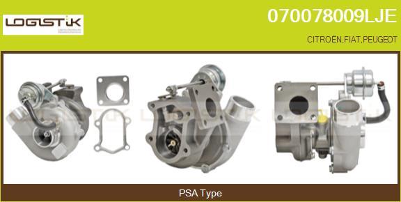 LGK 070078009LJE - Turbocompresseur, suralimentation droxauto.com