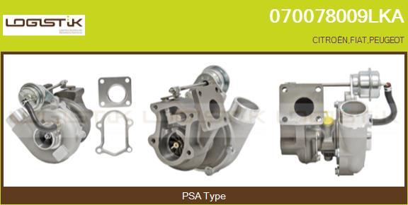 LGK 070078009LKA - Turbocompresseur, suralimentation droxauto.com