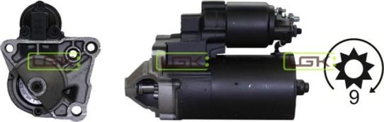 LGK 331380 - Démarreur droxauto.com