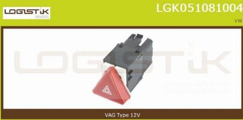 LGK LGK051081004 - Interrupteur de signal de détresse droxauto.com