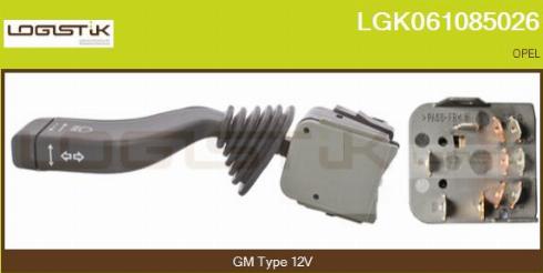 LGK LGK061085026 - Commutateur de colonne de direction droxauto.com
