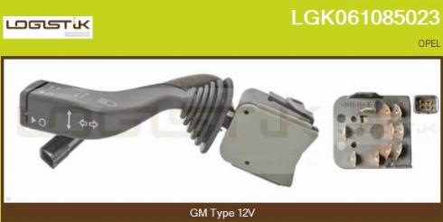 LGK LGK061085023 - Commutateur de colonne de direction droxauto.com