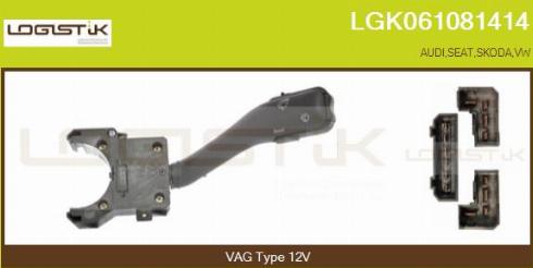 LGK LGK061081414 - Commutateur de colonne de direction droxauto.com