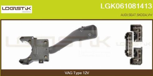 LGK LGK061081413 - Commutateur de colonne de direction droxauto.com