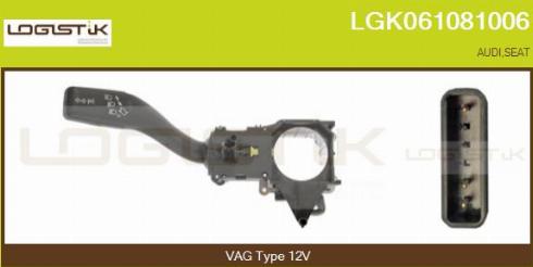 LGK LGK061081006 - Commutateur de colonne de direction droxauto.com