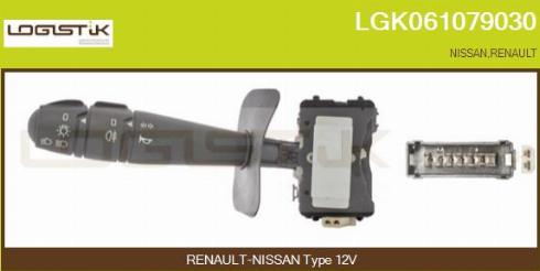 LGK LGK061079030 - Commutateur de colonne de direction droxauto.com