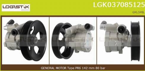 LGK LGK037085125 - Pompe hydraulique, direction droxauto.com