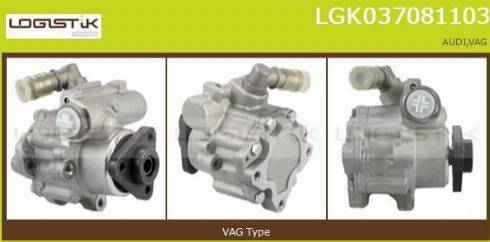 LGK LGK037081103 - Pompe hydraulique, direction droxauto.com