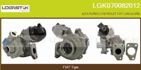 LGK LGK070082012 - Turbocompresseur, suralimentation droxauto.com