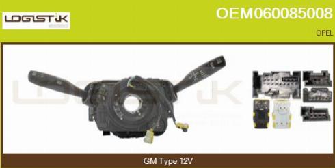 LGK OEM060085008 - Commutateur de colonne de direction droxauto.com