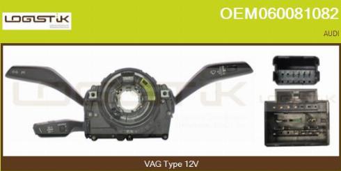 LGK OEM060081082 - Commutateur de colonne de direction droxauto.com