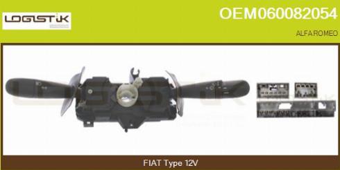 LGK OEM060082054 - Commutateur de colonne de direction droxauto.com