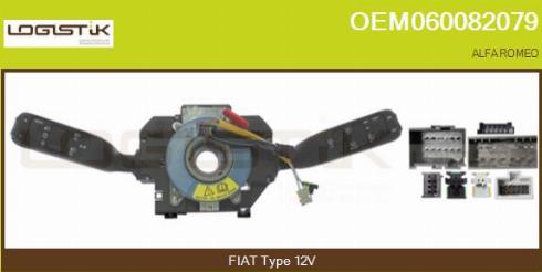 LGK OEM060082079 - Commutateur de colonne de direction droxauto.com