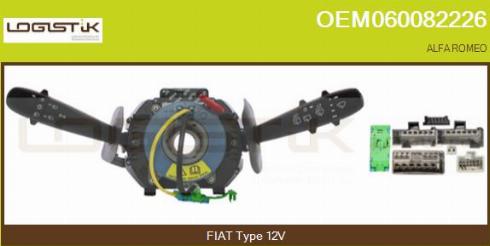 LGK OEM060082226 - Commutateur de colonne de direction droxauto.com