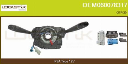 LGK OEM060078317 - Commutateur de colonne de direction droxauto.com