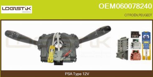 LGK OEM060078240 - Commutateur de colonne de direction droxauto.com