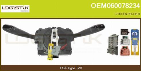 LGK OEM060078234 - Commutateur de colonne de direction droxauto.com