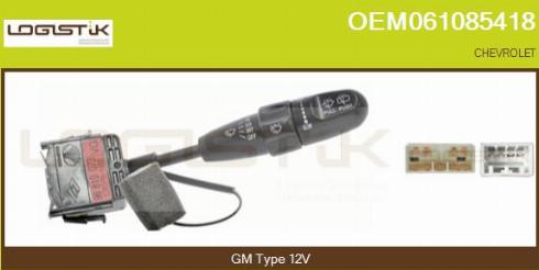 LGK OEM061085418 - Commutateur de colonne de direction droxauto.com