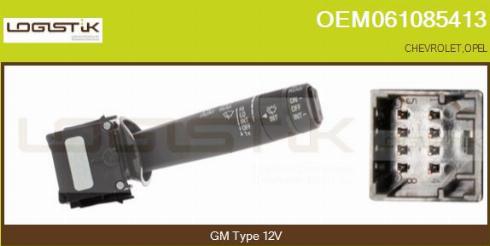 LGK OEM061085413 - Commutateur de colonne de direction droxauto.com