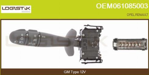 LGK OEM061085003 - Commutateur de colonne de direction droxauto.com