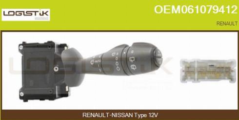 LGK OEM061079412 - Commutateur de colonne de direction droxauto.com