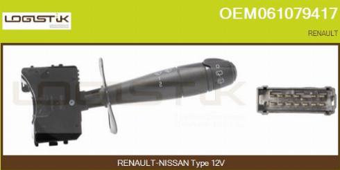 LGK OEM061079417 - Commutateur de colonne de direction droxauto.com