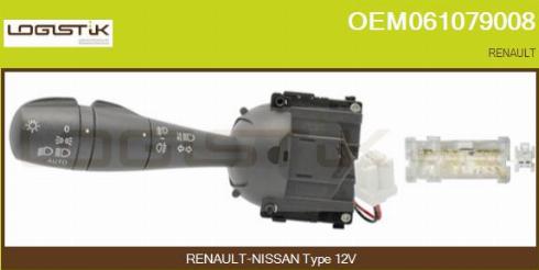 LGK OEM061079008 - Commutateur de colonne de direction droxauto.com