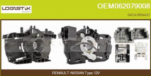 LGK OEM062079008 - Ressort tournant, Airbag droxauto.com