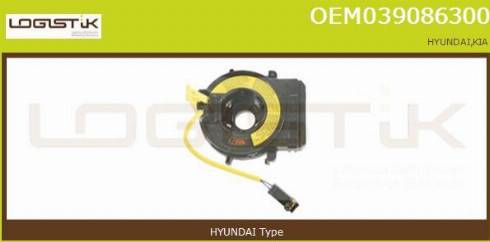 LGK OEM039086300 - Détecteur de l'angle de braquage droxauto.com