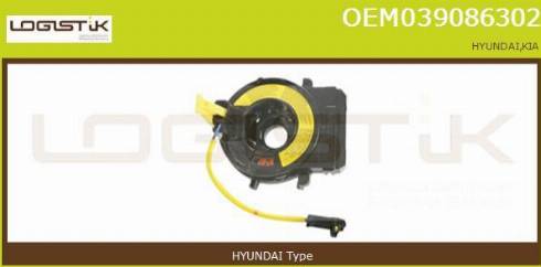 LGK OEM039086302 - Détecteur de l'angle de braquage droxauto.com