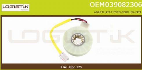 LGK OEM039082306 - Détecteur de l'angle de braquage droxauto.com