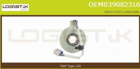 LGK OEM039082316 - Détecteur de l'angle de braquage droxauto.com