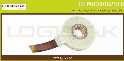 LGK OEM039082318 - Détecteur de l'angle de braquage droxauto.com