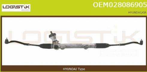 LGK OEM028086905 - Crémaillière de direction droxauto.com