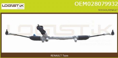 LGK OEM028079932 - Crémaillière de direction droxauto.com