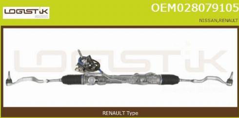 LGK OEM028079105 - Crémaillière de direction droxauto.com