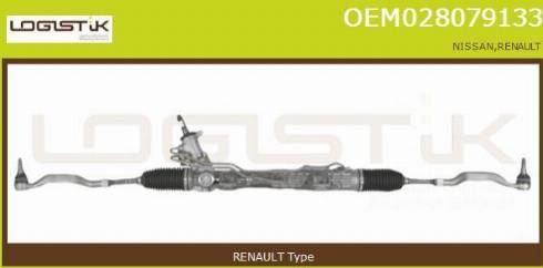 LGK OEM028079133 - Crémaillière de direction droxauto.com