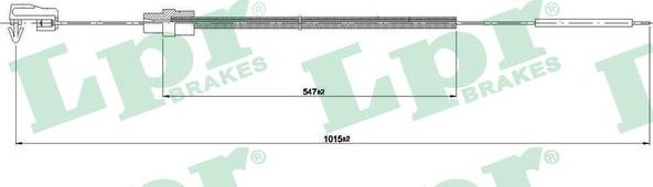 LPR C0078A - Câble d'accélération droxauto.com