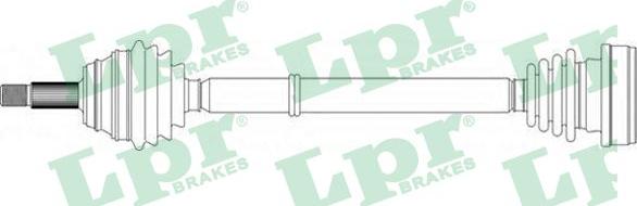 LPR DS51064 - Arbre de transmission droxauto.com