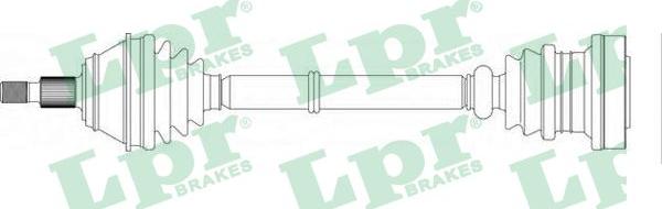 LPR DS51114 - Arbre de transmission droxauto.com