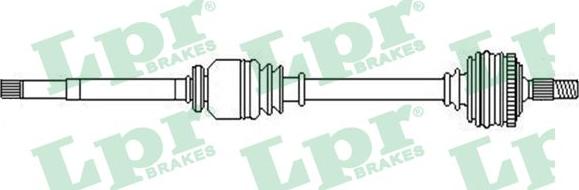 LPR DS52307 - Arbre de transmission droxauto.com