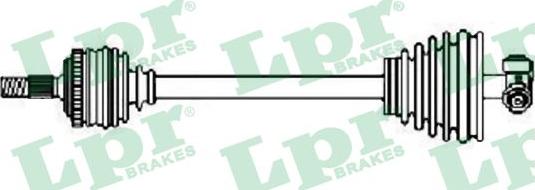 LPR DS52272 - Arbre de transmission droxauto.com