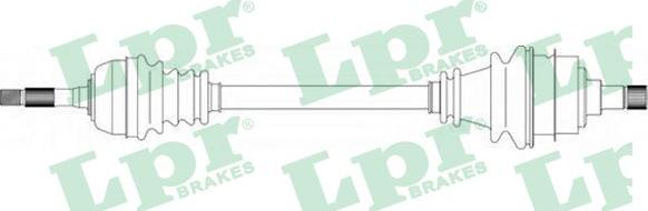 LPR DS39003 - Arbre de transmission droxauto.com
