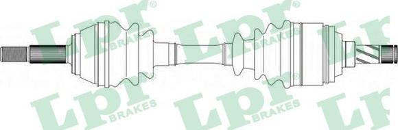 LPR DS37004 - Arbre de transmission droxauto.com