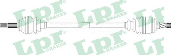 LPR DS37005 - Arbre de transmission droxauto.com