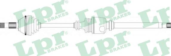 LPR DS20100 - Arbre de transmission droxauto.com