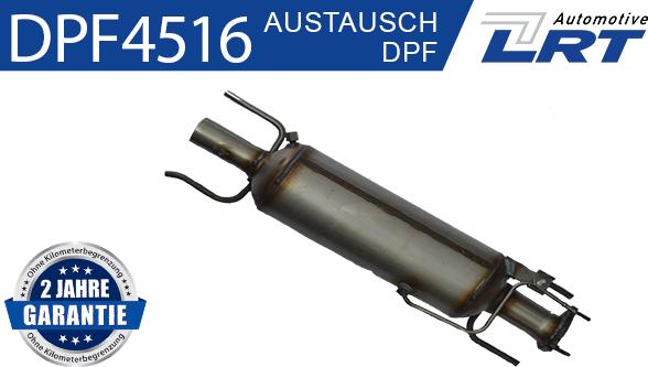 LRT DPF4516 - Filtre à particules / à suie, échappement droxauto.com