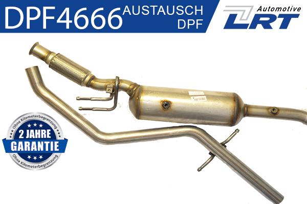 LRT DPF4666 - Filtre à particules / à suie, échappement droxauto.com